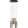 Image de Moderne Hanglamp - FabasLuce - Metaal - Modern - E27 - L: 30cm - Voor Binnen - Woonkamer - Eetkamer -