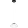 Image de Brena - Transparante enkele hanglamp van Fabas Luce - Dimbare 10W LED - Plafondlamp - Diameter 22cm