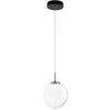 Image de Ariel - Transparante enkele hanglamp van Fabas Luce - Dimbare 14W LED - Moderne design plafondlamp