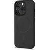 Image de Celly UltraMag Siliconen hoesje met hoesje - Geschikt voor Apple iPhone 14 Pro - TPU Back Cover - Microfiber - Carbon - Zwart