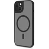 Image de Celly MagMatt Siliconen hoesje met Magsafe - Geschikt voor Apple iPhone 14 Plus - TPU Back cover - Transparant / Zwart