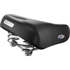 Image de Selle Royal Retro fietszadel Holland - Unitech materiaal - met Gel - zwart - urban life