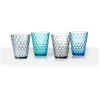 Image de Brunner Diamond Drinkglazen - Set van 4 - 30 cl - Polycarbonaat - Krasvast