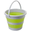 Image de Brunner Drum 10 Opvouwbare Campingemmer - Groen/Grijs - 10L - Ø32 cm - Lichtgewicht - Ruimtebesparend - Voor Water, Afwas of Opslag - Hitte- en Vorstbestendig