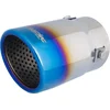 Image de Simoni Racing Uitlaatsierstuk Rond/Schuin RVS/Titanium - Ø75xL125mm - Montage 43>63mm