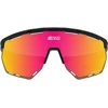 Image de Scicon - Fietsbril - Aerowing - Zwart Gloss - Multimirror Lens Rood
