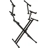 Image de QUIKLOK QL723 Pro Keyboardstandaard   Dubbele X, 3 Niveaus, Verstelbaar, max. 90 kg