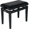 Image de QUIKLOK PB100BKL Piano Bank   Verstelbaar 480-570 mm, Kunstleren Zitting, Hoogglans Zwart