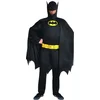 Image de Dc Comics Verkleedpak Batman Heren Polyester Zwart/geel 3-delig Maat L