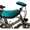 Image de Tucano Urbano Fietsmof City Armadillo New Neopreen Aqua/zwart 2 Stuks