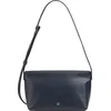Image de DuDu Fiji Schoudertas Leer 27 cm - Dames - navy