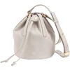 Image de DuDu - Luxe Lederen Buideltas - Bucket Bag - Schoudertas - Met Afneembare Pouch