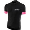 Image de Sixs Bike3 Stripes Korte Mouw Wielertrui Zwart L