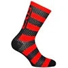 Image de Sixs Luxury Merinos Sokken Rood,Zwart EU 35-38 Man