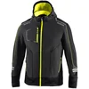 Image de Sparco Tech York Softshell Jas - Zwart   Geel