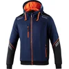 Image de Sparco COLORADO   Technische Hoodie met Full Zip en Reflecterende Details - Blauw - Maat - xl