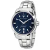 Image de Maserati Successo Horloge - Maserati heren horloge - Blauw - diameter 44 mm - roestvrij staal