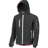 Image de U-POWER - DW024BC - Metropolis Zwart Carbon Werkkledingjas - Ademend - Waterafstotend