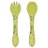 Image de Sassi Junior - Set van siliconen vork en lepel, dieren