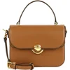 Image de FURLA Leren Handtas Avondtas Sfera Mini Top Handle Bag Brandy Lichtbruin