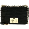 Image de FURLA Leren Schoudertas 1927 Mini Crossbody Bag 22 Nero Zwart