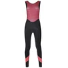 Image de Santini Coral Bengal Bibtight Wielrenbroek Fietsbroek - Maat XL  - Vrouwen - roze / rood - zwart