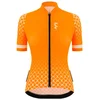 Image de Liv Victoria Korte Mouw Wielertrui Oranje S Vrouw