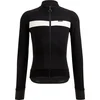 Image de Santini Fietsshirt lange mouwen Heren Zwart - Adapt Wool - Thermal Jersey Black - XXL