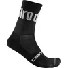Image de Castelli Giro d'Italia Fietssokken zomer Heren Zwart - Giro 13 Sock-Black - L/XL