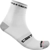 Image de Castelli Fietssokken - Maat 36-39 - Mannen - wit/zwart