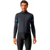 Image de Castelli Fietsshirt lange mouwen Heren Zwart Blauw - FONDO 2 JERSEY FZ LIGHT BLACK BLUE REFLEX - XL