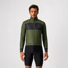 Image de Castelli Windstopper jacket Heren Groen Grijs - UNLIMITED PUFFY JACKET LIGHT MILITARY GREEN DARK GRAY - L