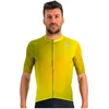 Image de Sportful Fietsshirt Korte Mouwen Geel Groen Heren - Rocket Jersey Masala Cedar Guacamole-M