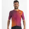 Image de Sportful Fietsshirt Korte Mouwen Paars Oranje Heren - Rocket Jersey Cyclamen Carrot Prune-L