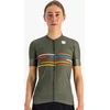 Image de Sportful Fietsshirt Korte Mouwen Groen Multikleur Dames - V lodrome W Short Sleeve Jersey Beetle-L