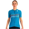 Image de Sportful VELODROME Fietsshirt Korte Mouwen Dames Berry Blue - Vrouwen - maat M