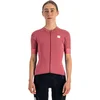 Image de Sportful Monocrom Korte Mouw Wielertrui Rood XS Vrouw
