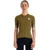 Image de Sportful Monocrom Korte Mouw Wielertrui Groen L Vrouw