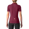 Image de Castelli Fietsshirt Korte Mouwen Dames Bordeaux - ANIMA 3 JERSEY BORDEAUX RED-M