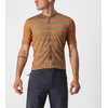 Image de Castelli UNLTD STERRATO Fietsshirt Olive Green/Orange Rust - Mannen - maat XL