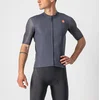 Image de Castelli Fietsshirt Korte Mouwen Heren Grijs - ENDURANCE ELITE JERSEY DARK GRAY-2XL