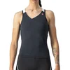 Image de Castelli Fietsshirt mouwloos Dames Zwart Wit - SOLARIS TOP SKYLIGHT-POP BLACK-XL