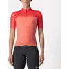 Image de Castelli Fietsshirt Korte Mouwen Dames Coral Roze - VELOCISSIMA JERSEY CORAL FLASH BRILLIANT PINK-L