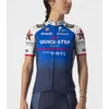 Image de Castelli Fietsshirt Korte Mouwen Dames Blauw Wit - Quick-Step Alpha Vinyl COMPETIZIONE W JERSEY BELGIAN BLUE-M