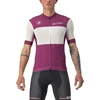 Image de Castelli Giro Italia 2022 Fuori Korte Mouwen Fietsshirt Paars Wit Man