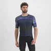 Image de Sportful Fietsshirt korte mouwen HerenBlauw Zwart - FLOW SUPERGIARA JERSEY GALAXY BLUE BLACK - XXL