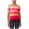 Image de Castelli Dolce Korte Mouw Wielertrui Oranje,Roze M Vrouw