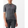 Image de Castelli Fietsshirt Korte Mouwen Dames Grijs Antraciet - CASTELLI PEZZI JERSEY DARK GRAY - L