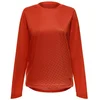 Image de Dainese Bike Aer T-shirt Met Lange Mouwen Rood M Vrouw
