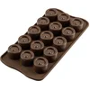 Image de Silikomart Siliconen Mal 3D Chocolates Vertigo